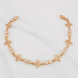Pulso Halo Flor 8.45g / 18cm / 4.15mm Oro Rosa 18K