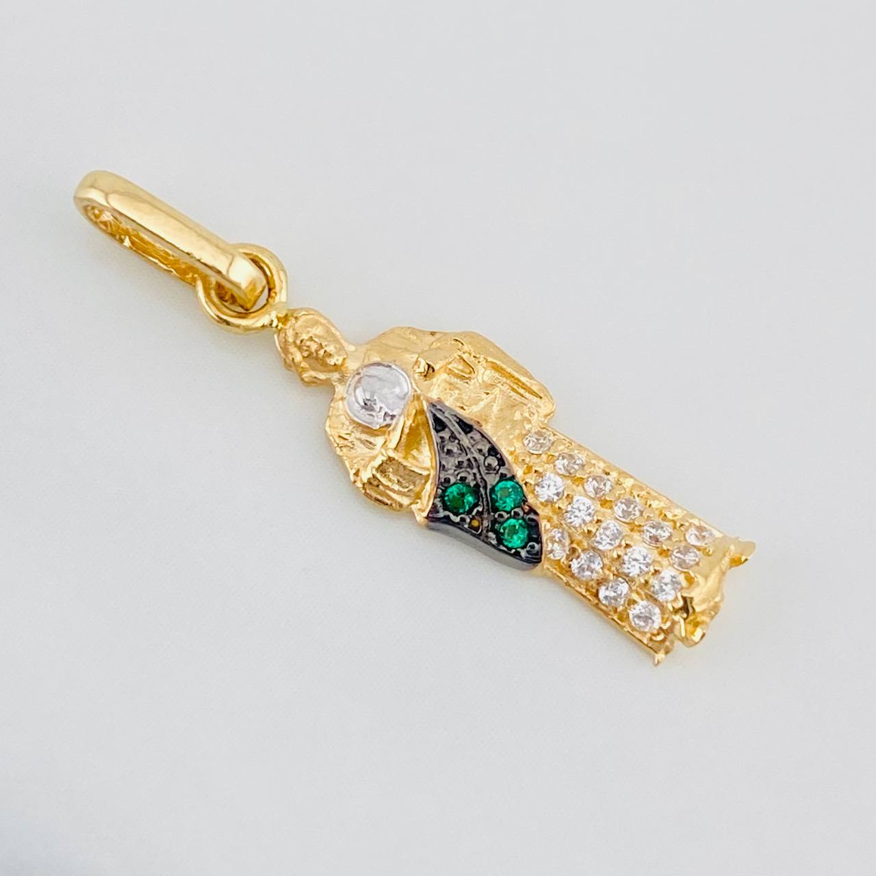 Dije San Judas 1.1g / 2.5cm Tres Oros 18K