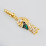 Dije San Judas 1.1g / 2.5cm Tres Oros 18K