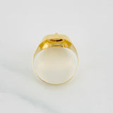 Anillo Cruz 3.75g / T12 Oro Amarillo 18K