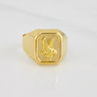 Anillo Aguila 3.9g / T10 3/4 Oro Amarillo 18K