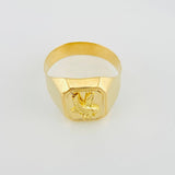 Anillo Aguila 3.9g / T10 3/4 Oro Amarillo 18K