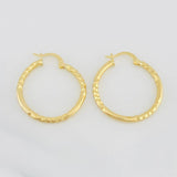 Candongas Megan 1.95g / 2.8cm Oro Amarillo 18K
