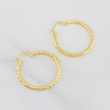 Candongas Megan 1.95g / 2.8cm Oro Amarillo 18K