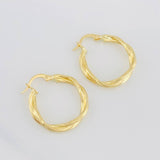 Candongas Kris 2.35g / 2.5cm Oro Amarillo 18K