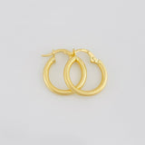 Candongas Zion 1.45g / 1.9cm Oro Amarillo 18K