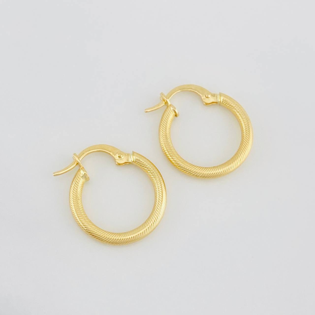Candongas Zion 1.45g / 1.9cm Oro Amarillo 18K
