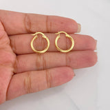 Candongas Lola 1.1g / 1.7cm Oro Amarillo 18K