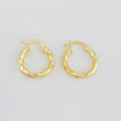 Candongas Kari 1.15g / 1.6cm Oro Amarillo 18K