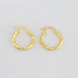 Candongas Kari 1.15g / 1.6cm Oro Amarillo 18K