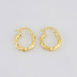 Candongas Derek 1.55g / 1.7cm Oro Amarillo 18K