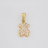 Dije Oso Ts 0.95g / 1.8cm Oro Amarillo 18K