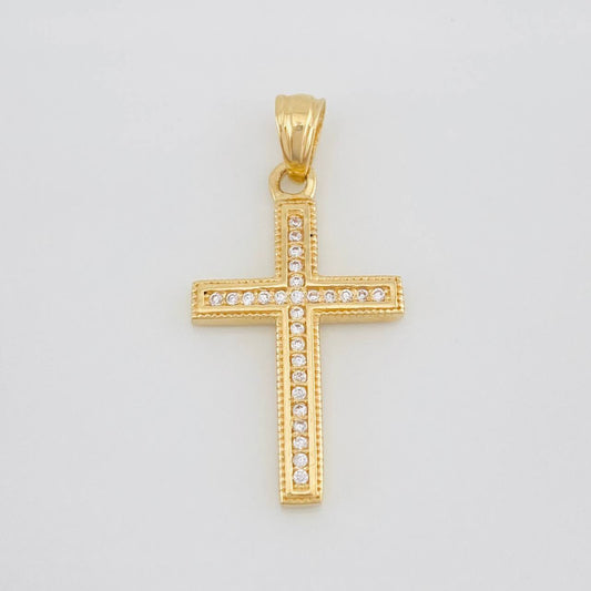 Dije Cruz 2.2g / 3cm Oro Amarillo 18K