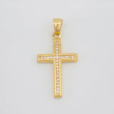 Dije Cruz 2.2g / 3cm Oro Amarillo 18K