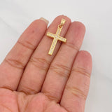 Dije Cruz 2.2g / 3cm Oro Amarillo 18K