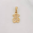 Dije Oso Ts 0.85g / 1.7cm Oro Amarillo 18K