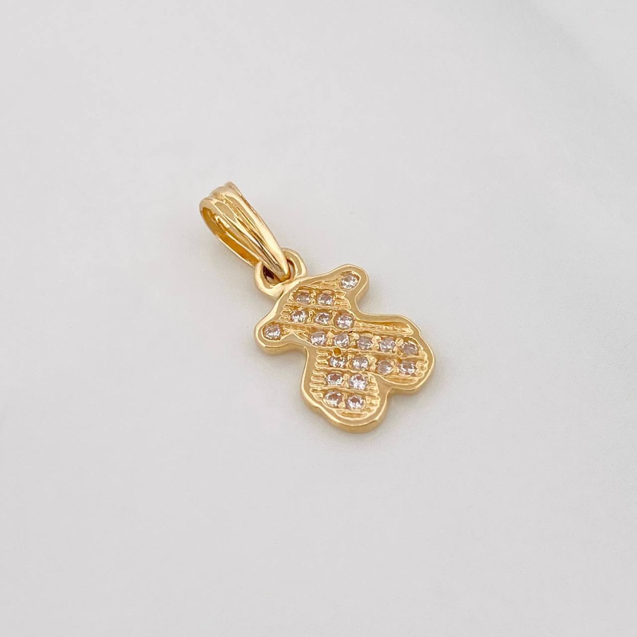 Dije Oso Ts 0.85g / 1.7cm Oro Amarillo 18K