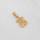 Dije Oso Ts 0.85g / 1.7cm Oro Amarillo 18K