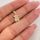 Dije Oso Ts 0.85g / 1.7cm Oro Amarillo 18K