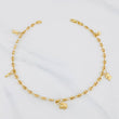 Tobillera GC Dijes 4.3g / 27cm / 3.4mm Oro Amarillo 18K