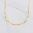 Cadena Militar Media Luna 11.3g / 50cm / 3mm Oro Amarillo 18K