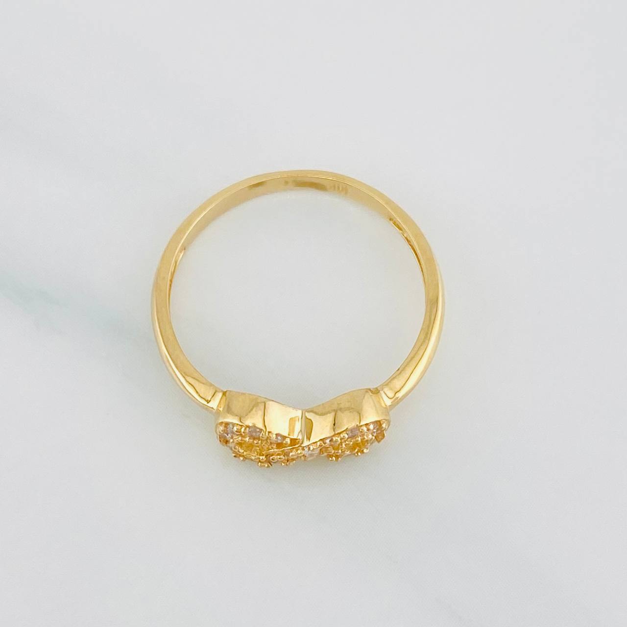 Anillo Infinito 1.85g / T6 1/4 Oro Amarillo 18K
