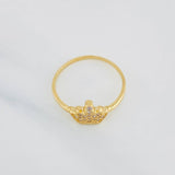 Anillo Corona 1.5g / T6 1/2 Oro Amarillo 18K