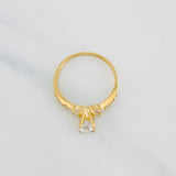 Anillo Solitario Churumbela 1.75g / T5 3/4 Oro Amarillo 18K
