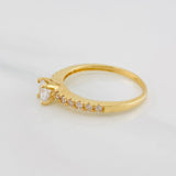 Anillo Solitario Churumbela 2g / T6 1/4 Oro Amarillo 18K