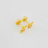 Topos Perro 1.1g / 8.2mm Oro Amarillo 18K