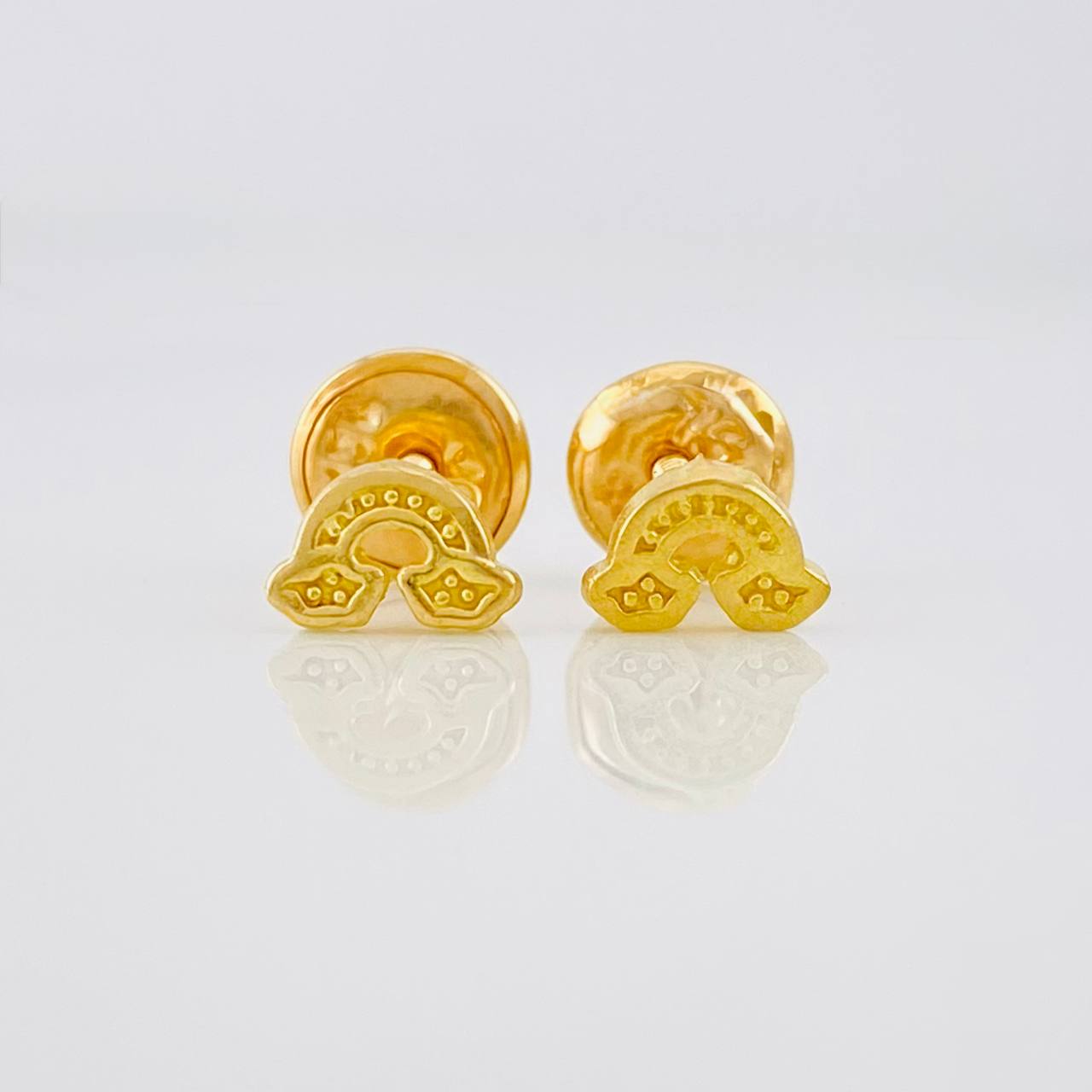 Topos Arcoíris 0.75g / 3.8mm Oro Amarillo 18K