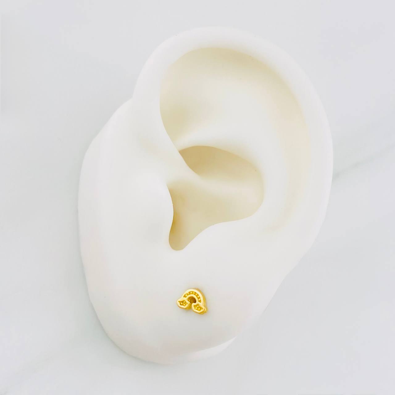 Topos Arcoíris 0.75g / 3.8mm Oro Amarillo 18K