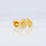 Topos Corazones 0.85g / 6.5mm Oro Amarillo 18K