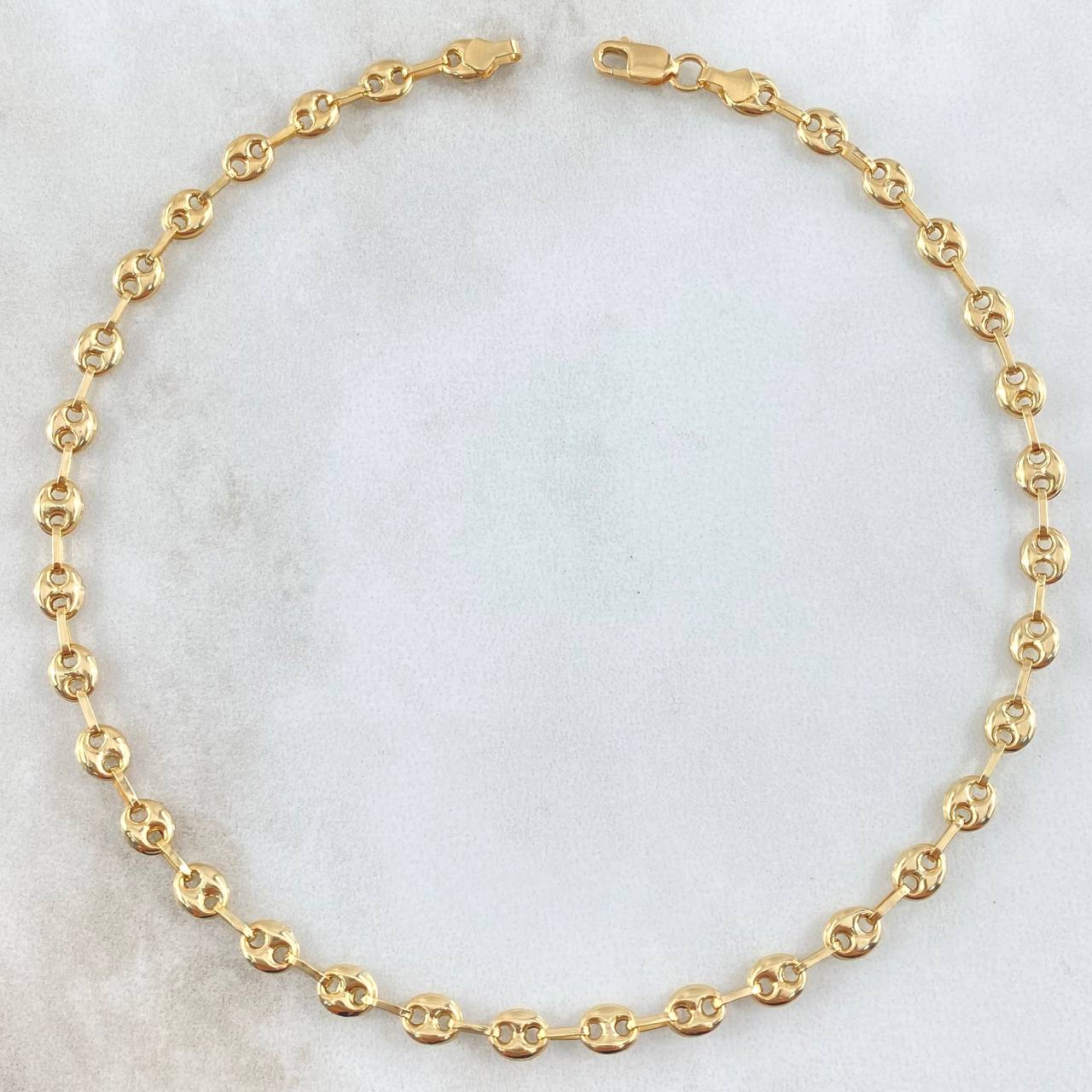 Tobillera GC 3.85gr / 26.5cm / 4.2mm Oro Amarillo 18K