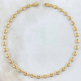 Tobillera GC 4.4gr / 27cm / 4.5mm Oro Amarillo 18K ©