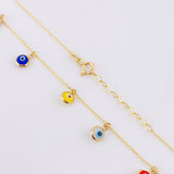 Cadena Aro Seguido Ojo Turco 2.85g / 45cm / 0.9mm Oro Amarillo 18K