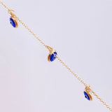 Cadena Aro Seguido Ojo Turco 2.9g / 45cm / 0.9mm Oro Amarillo 18K