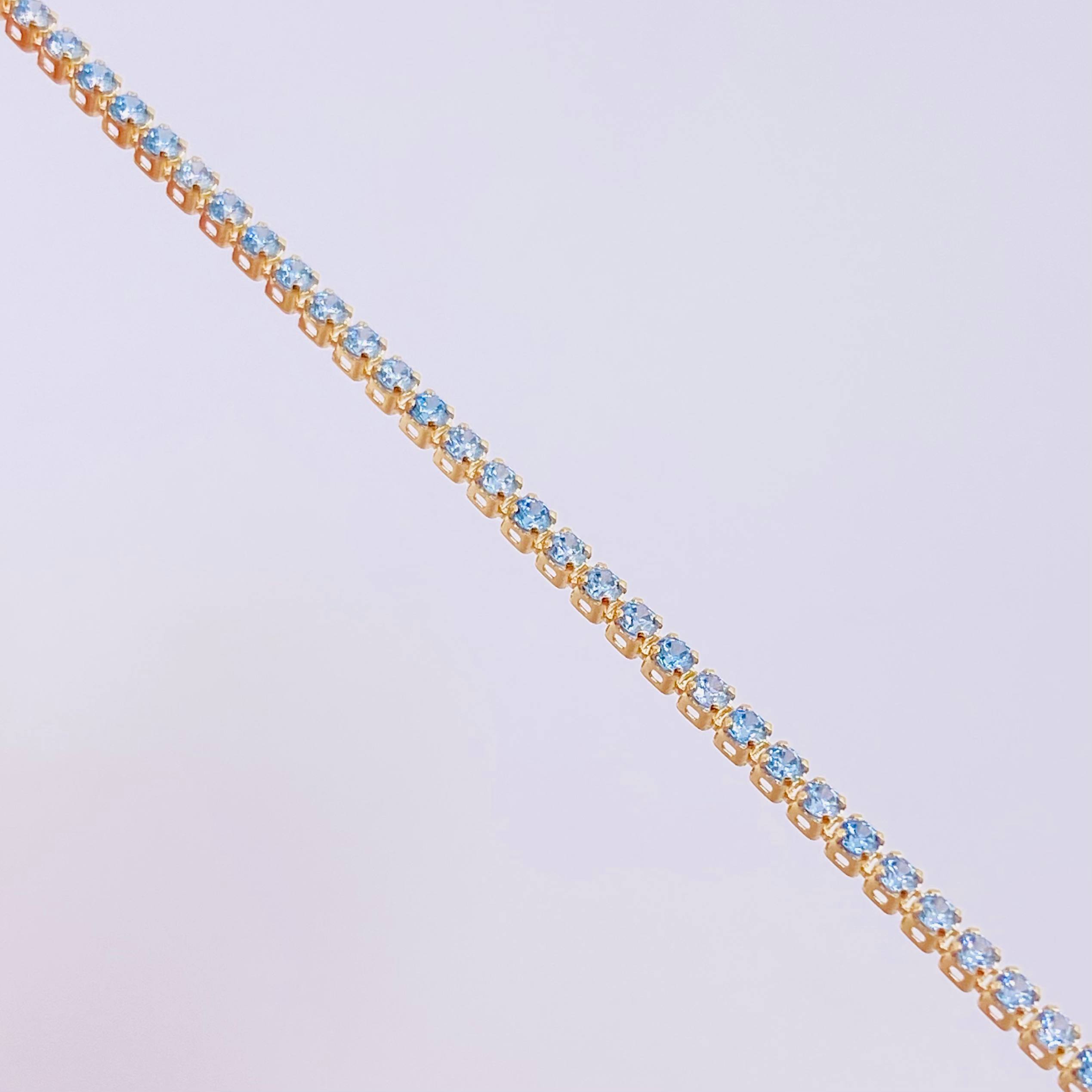 Pulso Tenis 2g / 16.6cm / 1.5mm Oro Amarillo 18K
