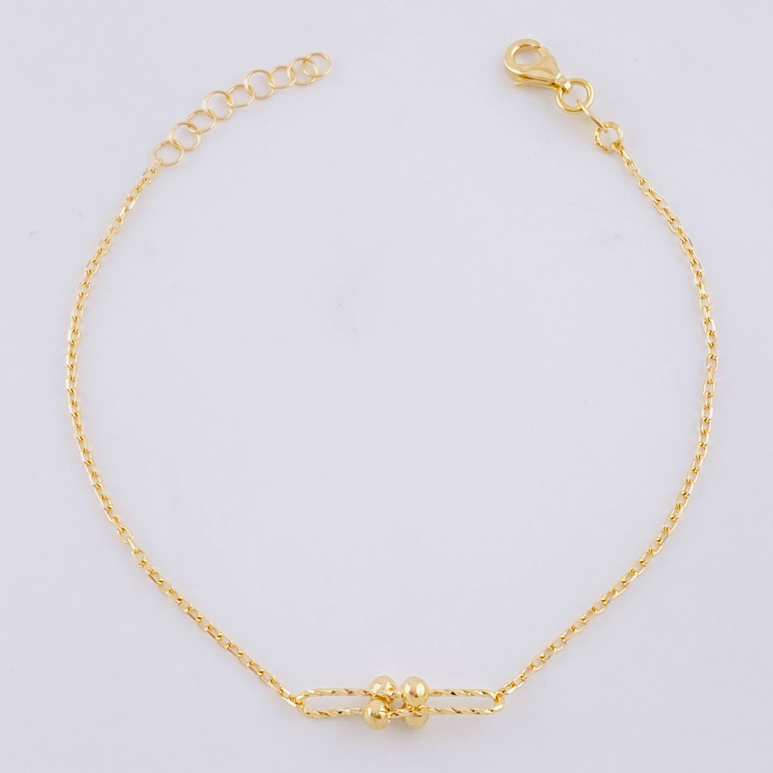 Pulso Modulable Aro Seguido Celula 2.2g / 20.9cm - 18.6cm / 1.3mm Oro Amarillo 18K