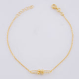 Pulso Modulable Aro Seguido Celula 2.2g / 20.9cm - 18.6cm / 1.3mm Oro Amarillo 18K