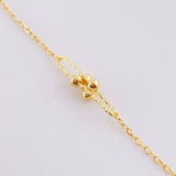 Pulso Modulable Aro Seguido Celula 2.2g / 20.9cm - 18.6cm / 1.3mm Oro Amarillo 18K