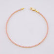 Pulso Tenis 2g / 16.6cm / 1.5mm Oro Amarillo 18K