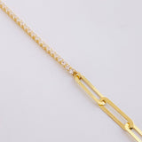 Pulso Tenis Cajón 2.7g / 17.3cm / 1.8mm Oro Amarillo 18K