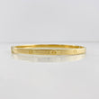 Pulso Aro Tornillo 5.8g / 18cm / 4mm Oro Amarillo 18K