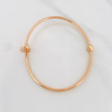 Pulso Aro Clavo 5.2g / 17cm / 2mm Oro Rosa 18K