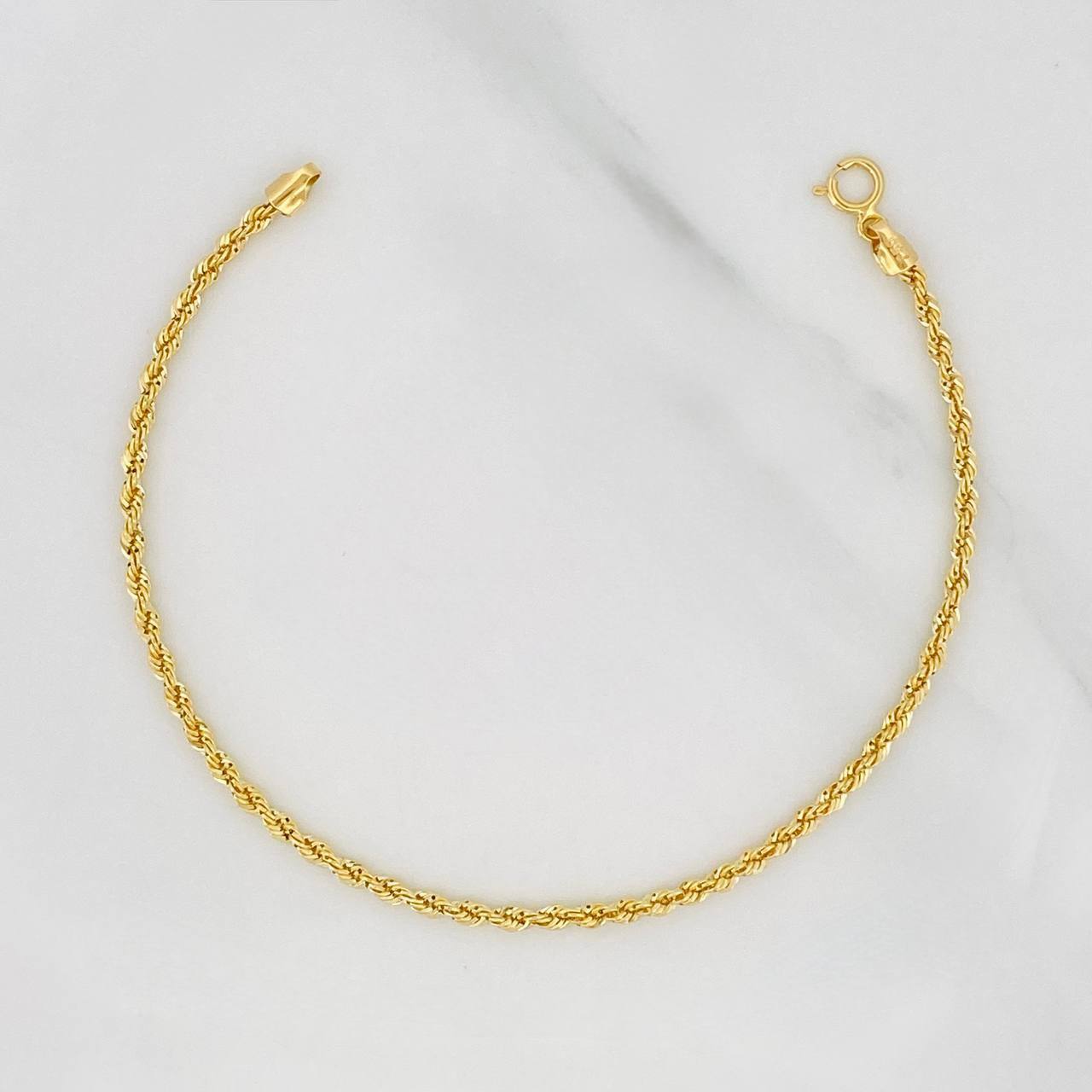 Pulso Lazo 1.2g / 18cm / 2.2mm Oro Amarillo 18K