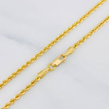Cadena Lazo 3.55g / 50.5cm / 2.1mm Oro Amarillo 18K