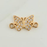 Herraje Mariposa 0.65gr / 1.3cm / Oro Amarillo 18K $