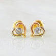 Topos Corazón Silueta 0.85gr / Tres Oros 18K ©