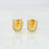 Topos Letra U 0.8gr / 5.4mm Oro Amarillo 18K *